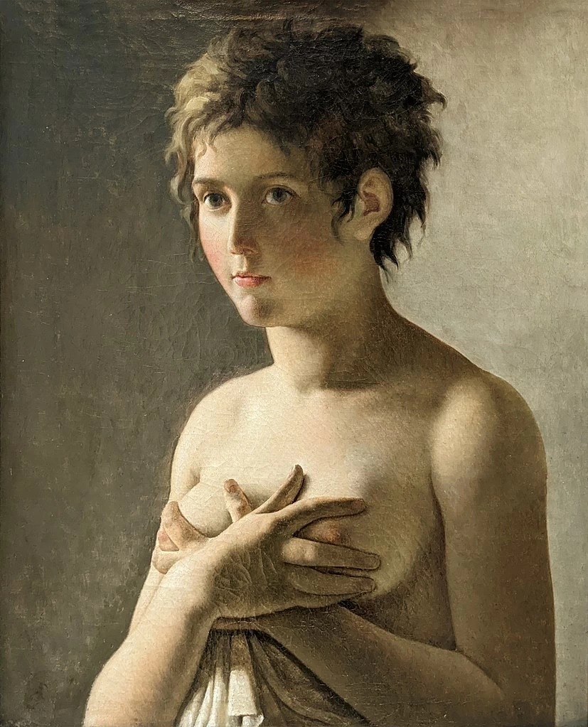Busto di ragazza - Musée du Louvre Peintures